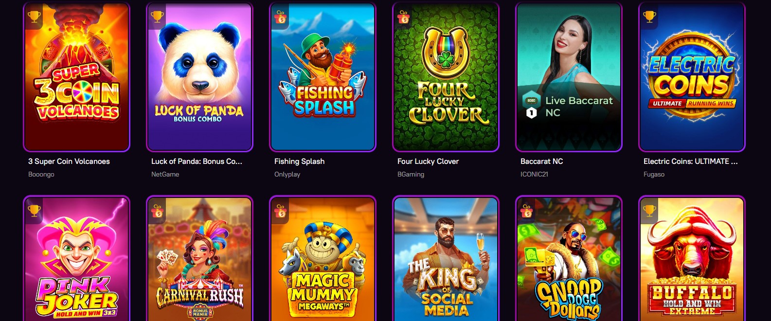 Top Zoome Casino Games